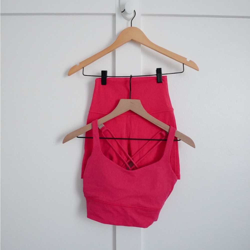 Lululemon Align Short & Energy Bra Set